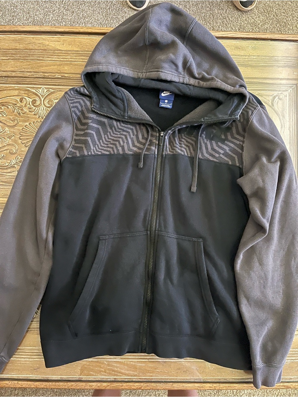 Nike Zip Up Hoodie Sweatshirt
